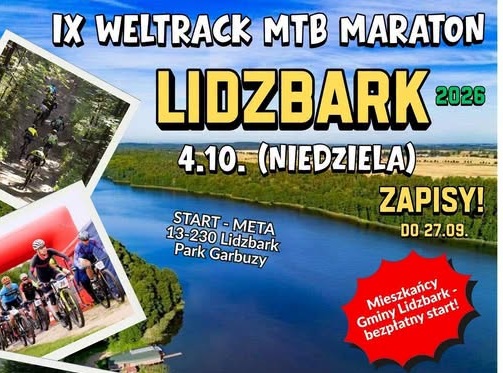 ZAKOŃCZ SEZON MTB RAZEM Z NAMI W LIDZBARKU!